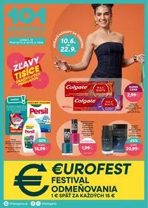 Propagačné noviny 101 Drogerie, platné od 2026-06-10 do 2026-06-23.