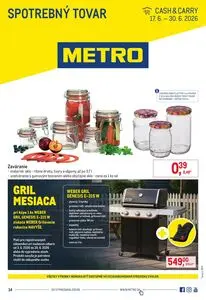 Propagačné noviny METRO, platné od 2026-06-17 do 2026-06-30.
