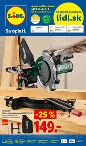 Propagačné noviny LIDL, platné od 2026-06-22 do 2026-07-05.