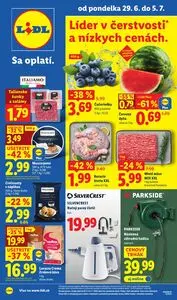 Propagačné noviny LIDL, platné od 2026-06-29 do 2026-07-05.