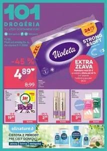 Propagačné noviny 101 Drogerie, platné od 2026-06-24 do 2026-07-07.