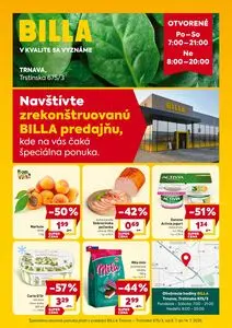 Propagačné noviny BILLA, platné od 2026-07-08 do 2026-07-14.