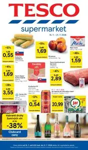 Propagačné noviny TESCO, platné od 2026-07-15 do 2026-07-21.