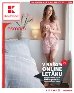Propagačné noviny Kaufland, platné od 2026-07-23 do 2026-07-29.