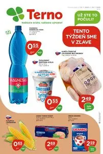 Propagačné noviny Terno, platné od 2026-07-23 do 2026-07-29.