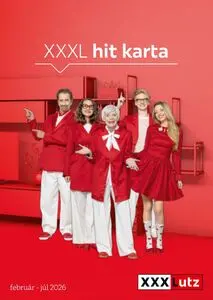 Propagačné noviny XXXLutz, platné od 2026-02-01 do 2026-07-31.