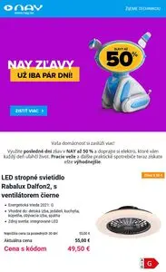 Propagačné noviny NAY, platné od 2026-07-29 do 2026-07-31.
