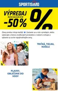 Propagačné noviny SPORTISIMO, platné od 2026-07-28 do 2026-08-03.