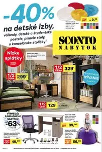 Propagačné noviny SCONTO, platné od 2026-07-15 do 2026-08-04.
