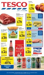 Propagačné noviny TESCO, platné od 2026-07-29 do 2026-08-04.