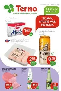 Propagačné noviny Terno, platné od 2026-07-30 do 2026-08-05.