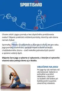 Propagačné noviny SPORTISIMO, platné od 2026-08-04 do 2026-08-10.