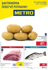 Propagačné noviny METRO, platné od 2026-07-29 do 2026-08-11.
