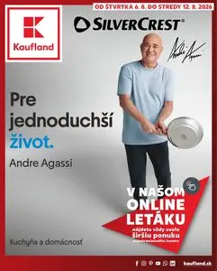 Propagačné noviny Kaufland, platné od 2026-08-06 do 2026-08-12.