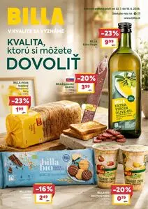 Propagačné noviny BILLA, platné od 2026-07-22 do 2026-08-18.