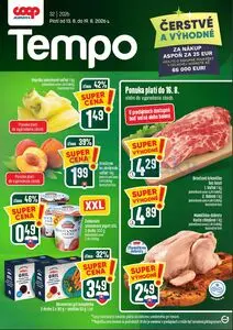 Propagačné noviny COOP, platné od 2026-08-13 do 2026-08-19.