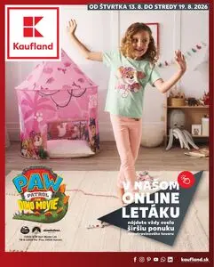 Propagačné noviny Kaufland, platné od 2026-08-13 do 2026-08-19.