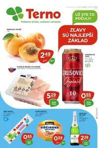 Propagačné noviny Terno, platné od 2026-08-13 do 2026-08-19.