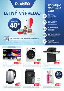 Propagačné noviny PLANEO, platné od 2026-08-13 do 2026-08-20.