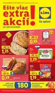 Propagačné noviny LIDL, platné od 2026-08-17 do 2026-08-23.