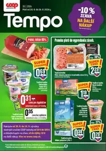 Propagačné noviny COOP, platné od 2026-08-20 do 2026-08-26.