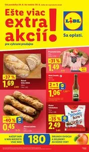 Propagačné noviny LIDL, platné od 2026-08-24 do 2026-08-30.