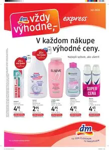 Propagačné noviny dm, platné od 2026-08-15 do 2026-08-31.