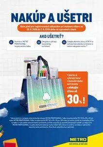 Propagačné noviny METRO, platné od 2026-08-26 do 2026-09-02.