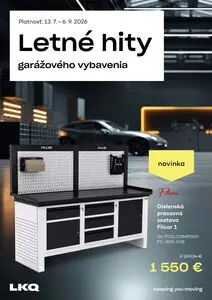 Propagačné noviny AUTO KELLY, platné od 2026-07-13 do 2026-09-06.