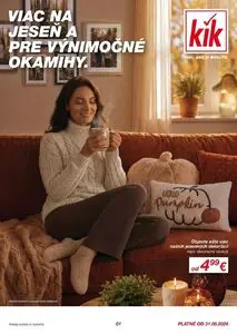 Propagačné noviny kik, platné od 2026-08-28 do 2026-09-06.