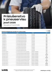 Propagačné noviny AUTO KELLY, platné od 2026-09-07 do 2026-09-13.