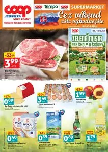 Propagačné noviny COOP, platné od 2026-09-11 do 2026-09-13.