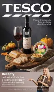 Propagačné noviny TESCO, platné od 2026-08-24 do 2026-09-20.