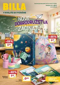 Propagačné noviny BILLA, platné od 2026-09-09 do 2026-09-22.