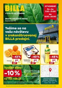Propagačné noviny BILLA, platné od 2026-09-16 do 2026-09-22.