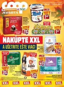 Propagačné noviny COOP, platné od 2026-09-03 do 2026-09-23.