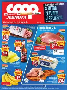Propagačné noviny COOP, platné od 2026-10-01 do 2026-10-07.