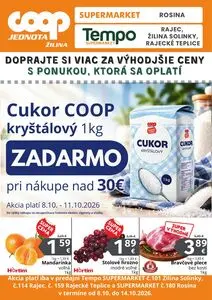 Propagačné noviny COOP, platné od 2026-10-08 do 2026-10-14.