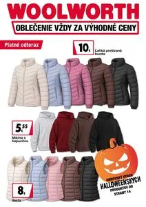 Propagačné noviny WOOLWORTH, platné od 2026-10-02 do 2026-10-12.