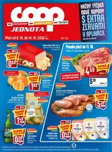 Propagačné noviny COOP, platné od 2026-10-08 do 2026-10-14.