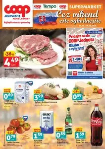 Propagačné noviny COOP, platné od 2026-10-16 do 2026-10-18.