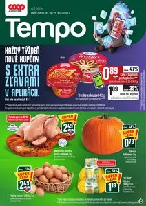 Propagačné noviny COOP, platné od 2026-10-15 do 2026-10-21.