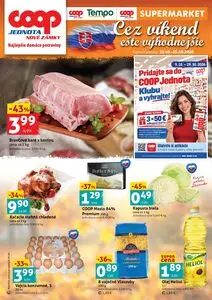Propagačné noviny COOP, platné od 2026-10-23 do 2026-10-25.