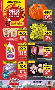 Propagačné noviny Biedronka, platné od 2026-10-22 do 2026-10-28.