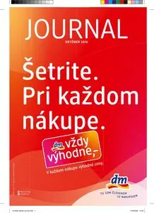 Propagačné noviny dm, platné od 2026-10-01 do 2026-10-31.