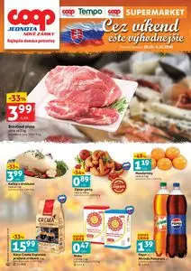 Propagačné noviny COOP, platné od 2026-10-30 do 2026-11-01.