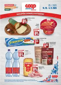 Propagačné noviny COOP, platné od 2026-10-14 do 2026-11-04.