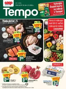 Propagačné noviny COOP, platné od 2026-10-29 do 2026-11-04.