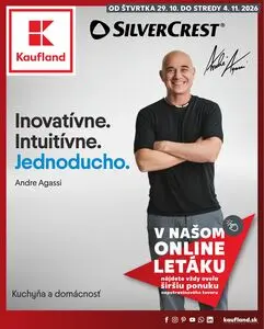 Propagačné noviny Kaufland, platné od 2026-10-29 do 2026-11-04.