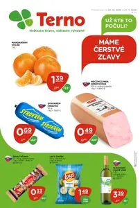 Propagačné noviny Terno, platné od 2026-10-29 do 2026-11-04.
